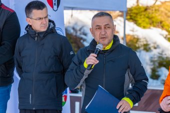 Potápi Árpád János Hargitafürdőn: Székelyföldön az egyik legnemzetibb sport a sísport