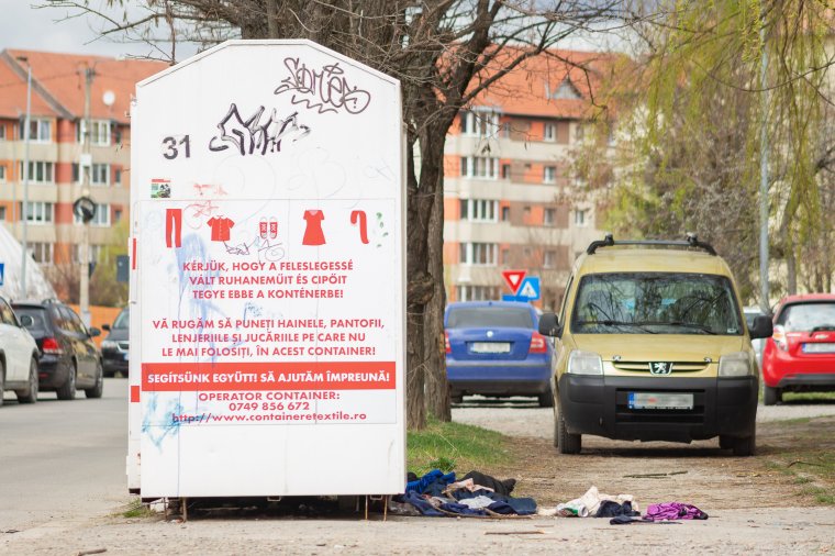 A guberálás ellenére megéri működtetni a ruhakonténereket