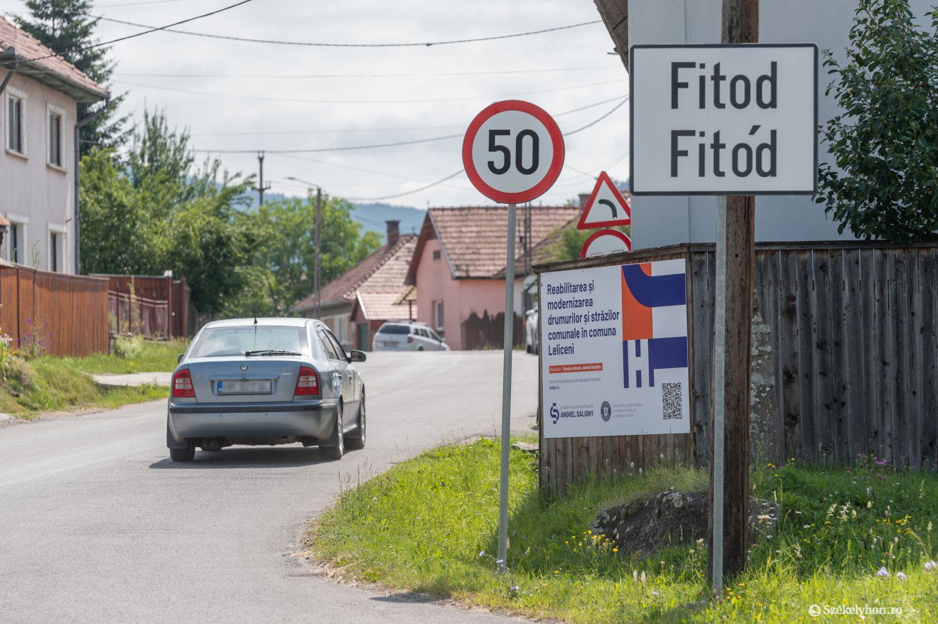 Nyár végén szeretnék elkezdeni az utak korszerűsítését •  Fotó: Pinti Attila