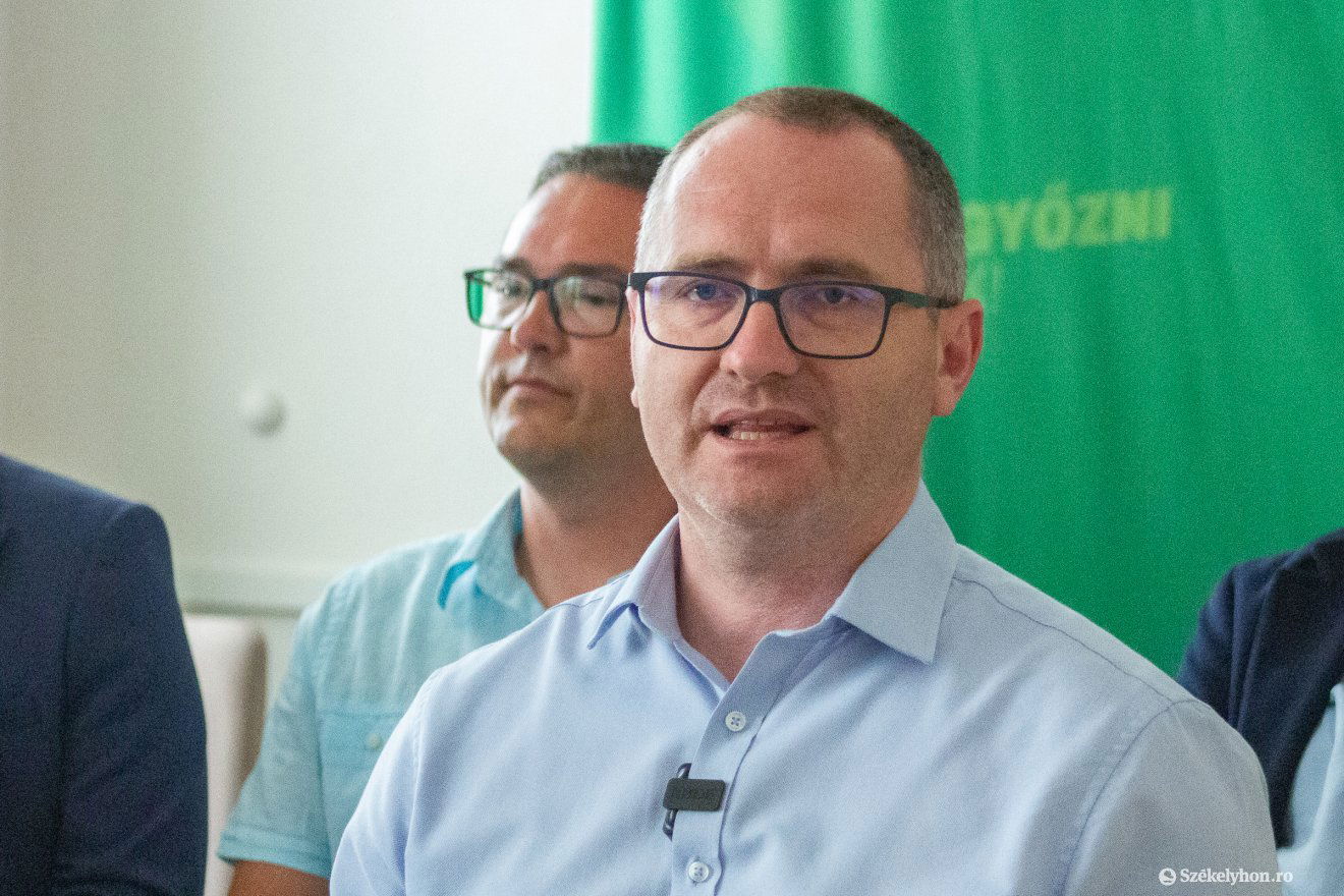 Korodi Attila polgármester •  Fotó: Borbély Fanni