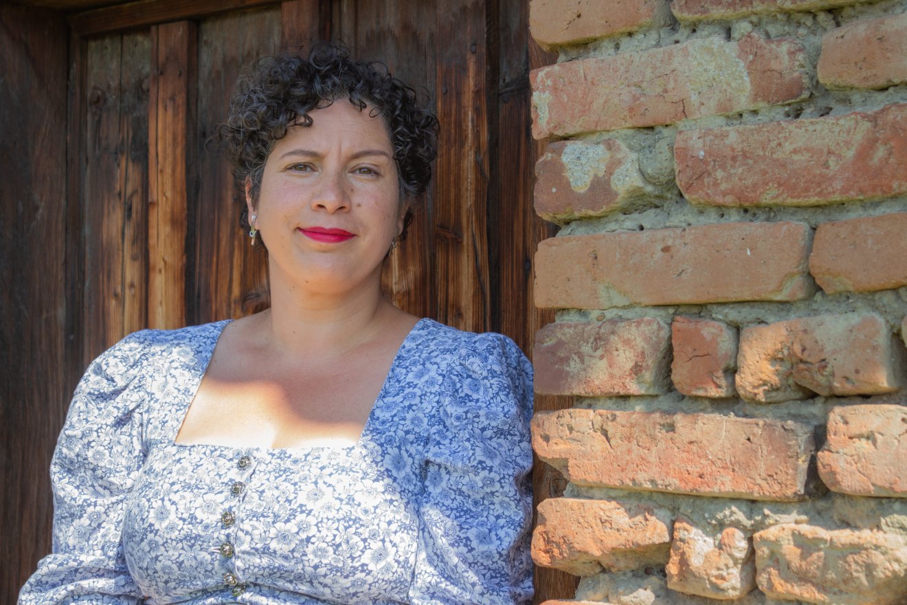 Potyó Judit: habár a nőknek és a férfiaknak is vannak korlátaik, azokat nyugodtan lehet feszegetni •  Fotó: Borbély Fanni