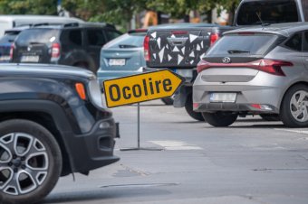 Útlezárások Kézdivásárhely központjában a városnapok idején