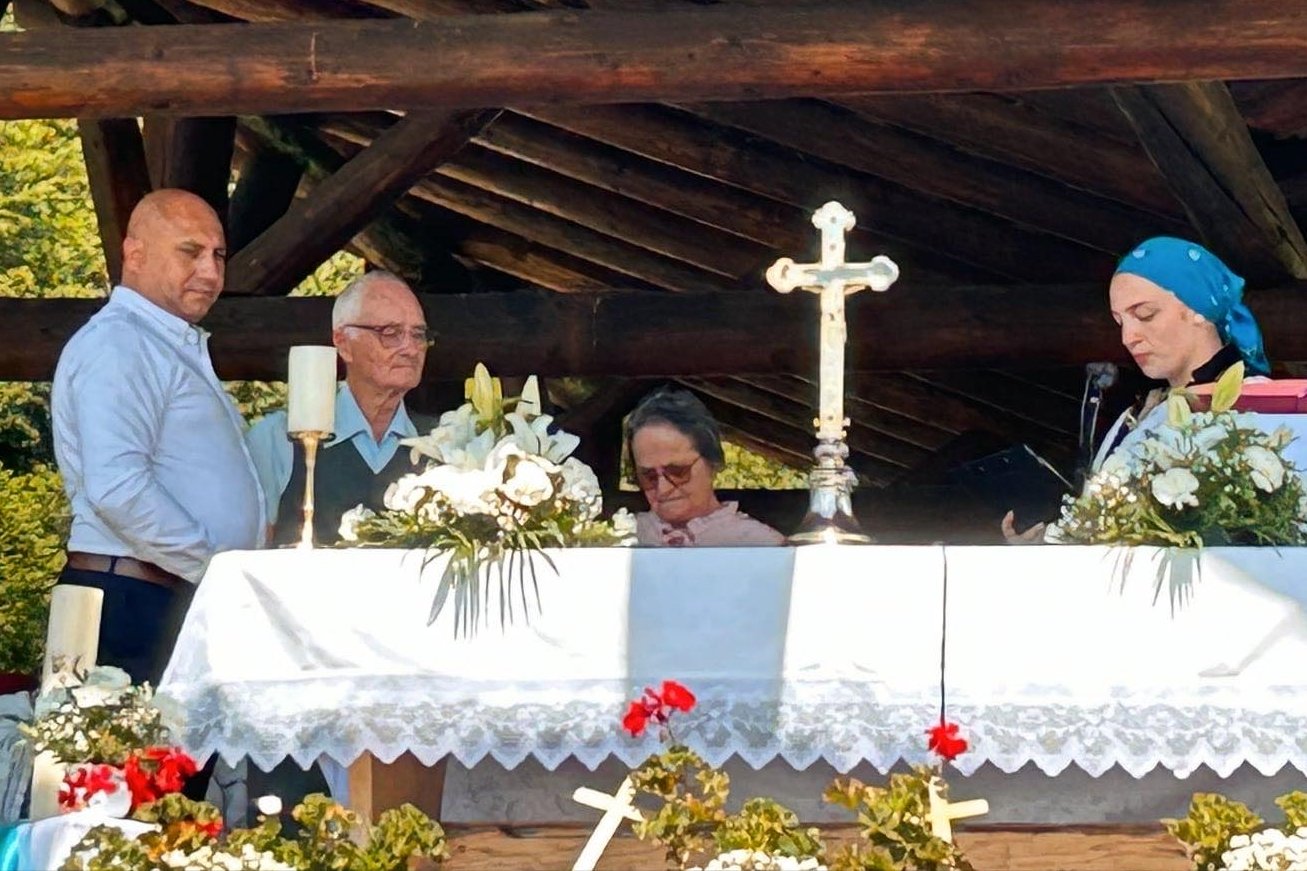 Balról jobbra Olteán Péter polgármester, Bilibók Ágoston és Gârbea Valéria •  Fotó: Turóczi Melinda