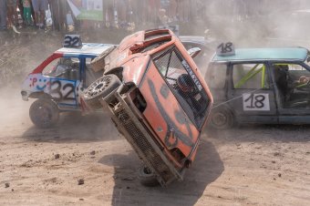 Ahol ütközni kötelező, a borulásért pedig pluszpont jár