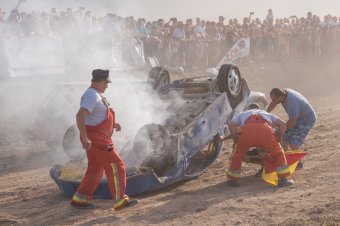 Egymást érték az ütközések, borulások Csíkszentkirályon