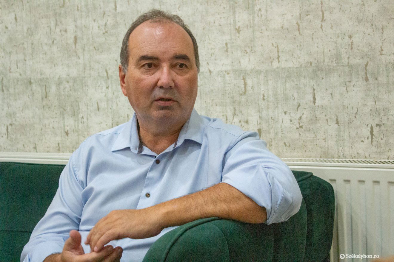 Diósi László, a Romániai Magyar Üzleti Egyesület (RMÜE) elnöke •  Fotó: Borbély Fanni