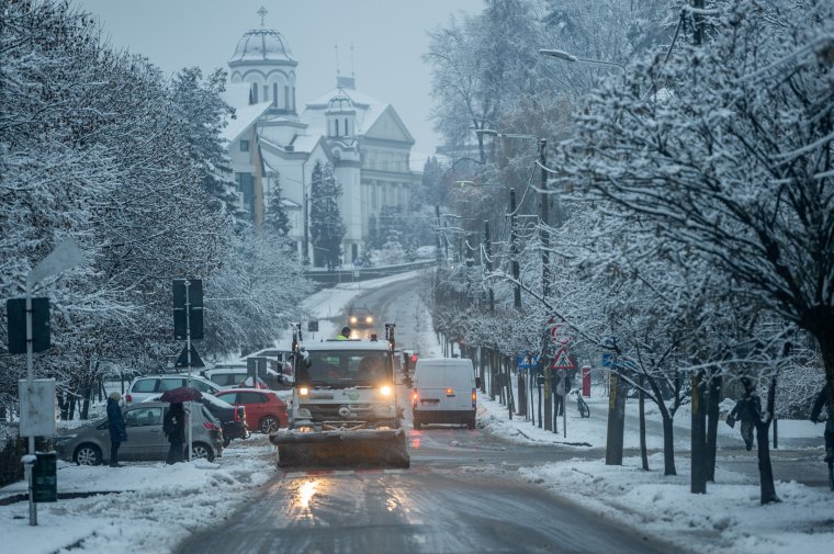 Heves havazás és fagy várható Erdélyben is