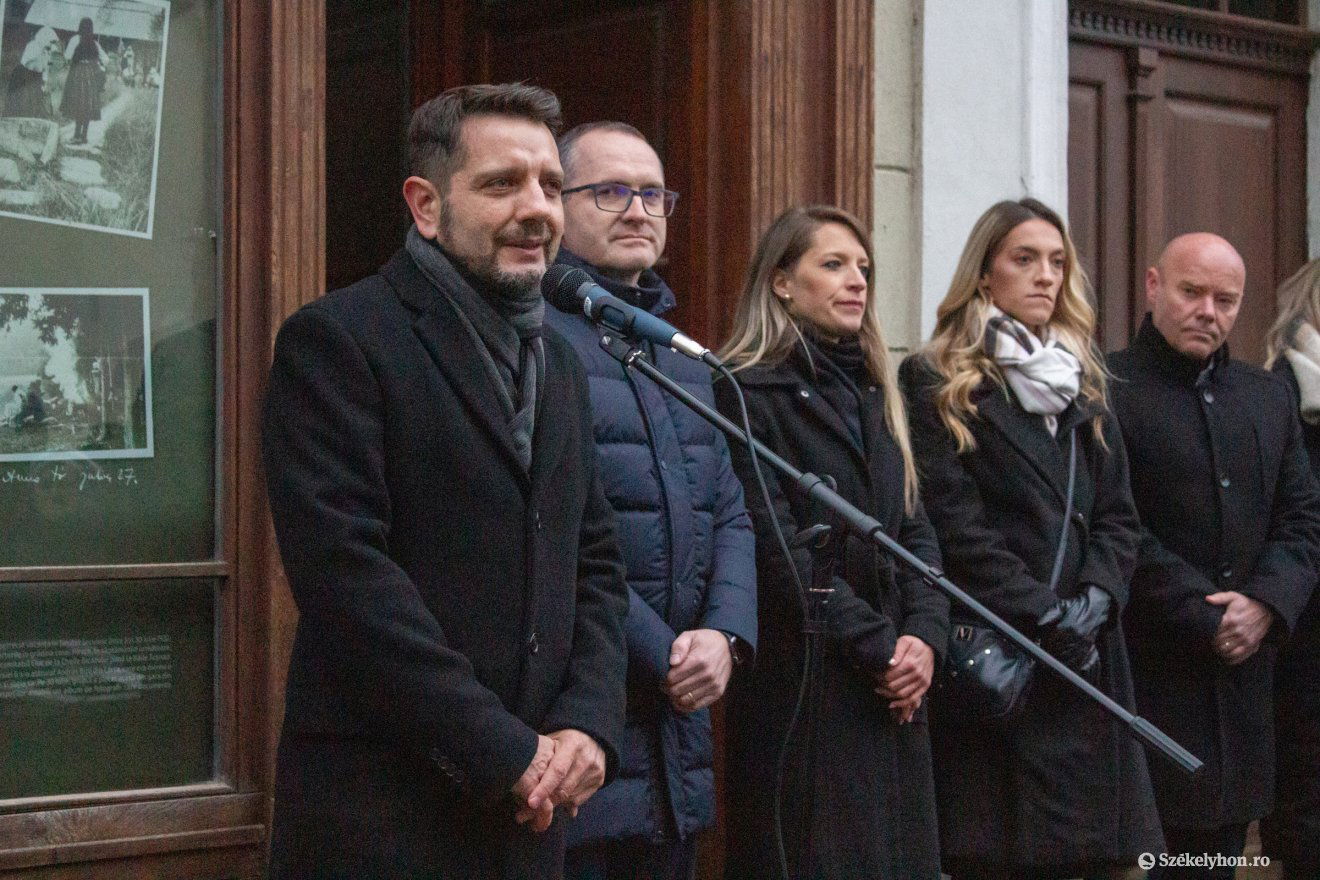 plakett, Csíkszereda, Hirsch, szent-Györgyi