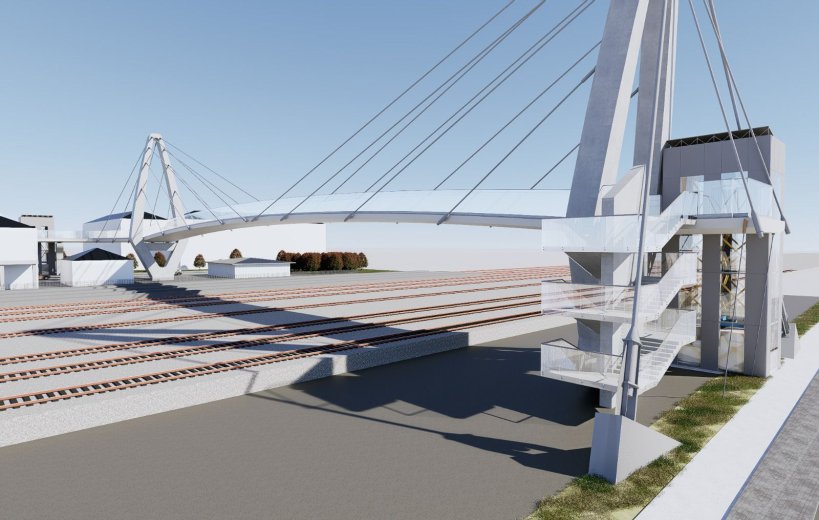 Pályáznak a vasút felett átívelő híd felépítésére Csíkszeredában