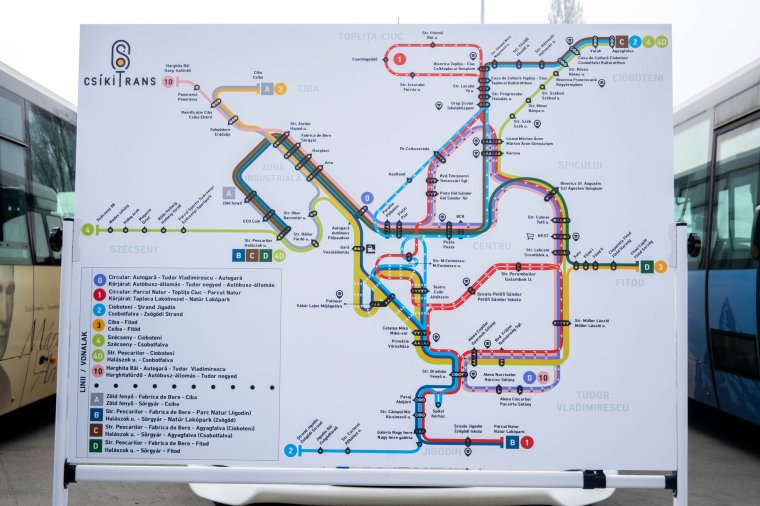 Nagyvárosi menetrendre váltanak a csíkszeredai tömegközlekedésben