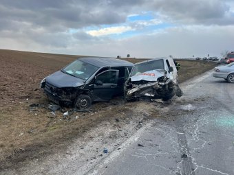 Három autó ütközött Csíkszentmiklós és Csíkszereda között