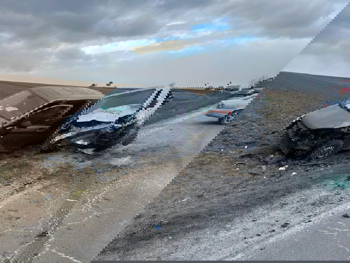 Három autó ütközött Csíkszentmiklós és Csíkszereda között – frissítve