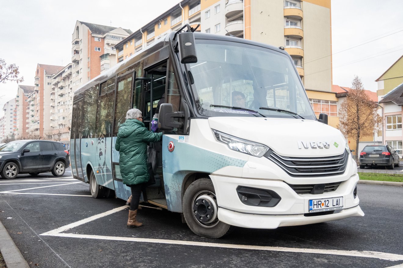 A várakozásnak megfelelően működnek az új buszok •  Fotó: Borbély Fanni