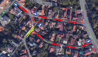 Új forgalmi rend lép életbe néhány marosvásárhelyi utcában