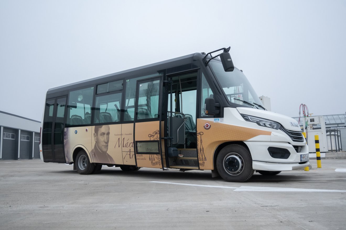 Hétfőtől már a csíkszeredai forgalomban lesznek a gázüzemű buszok
