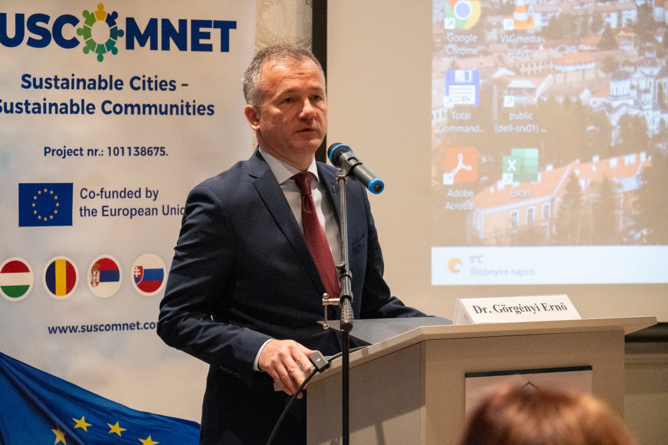 Görgényi Ernő, Gyula polgármestere •  Fotó: Borbély Fanni