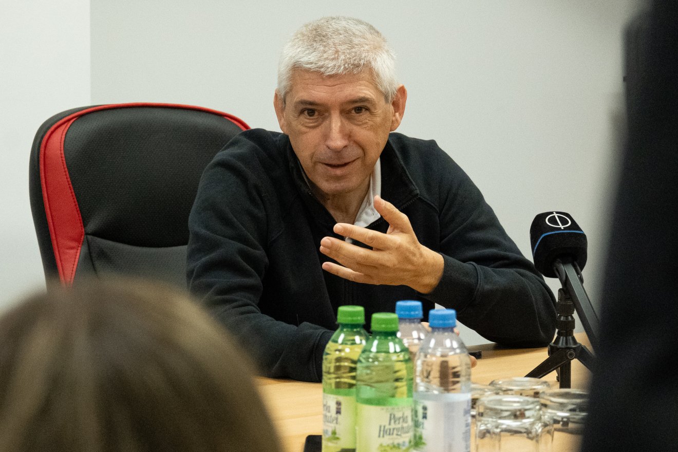 Szondy Zoltán szerint fontos tisztázni a helyzetet •  Fotó: Borbély Fanni