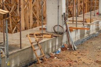 Lejtmenetben az építőipar