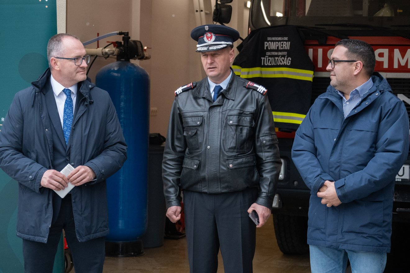 Korodi Attila, Vasile Monoranu és Bors Béla •  Fotó: Borbély Fanni