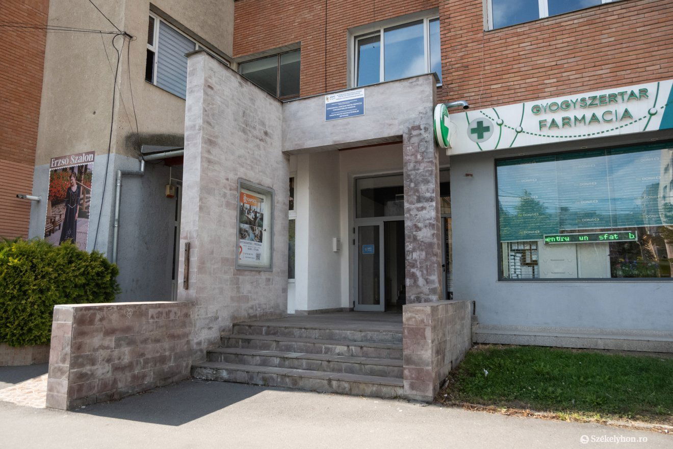 A Hargita Megyei Fogyasztóvédelmi Hivatal ideiglenes székhelye •  Fotó: Borbély Fanni