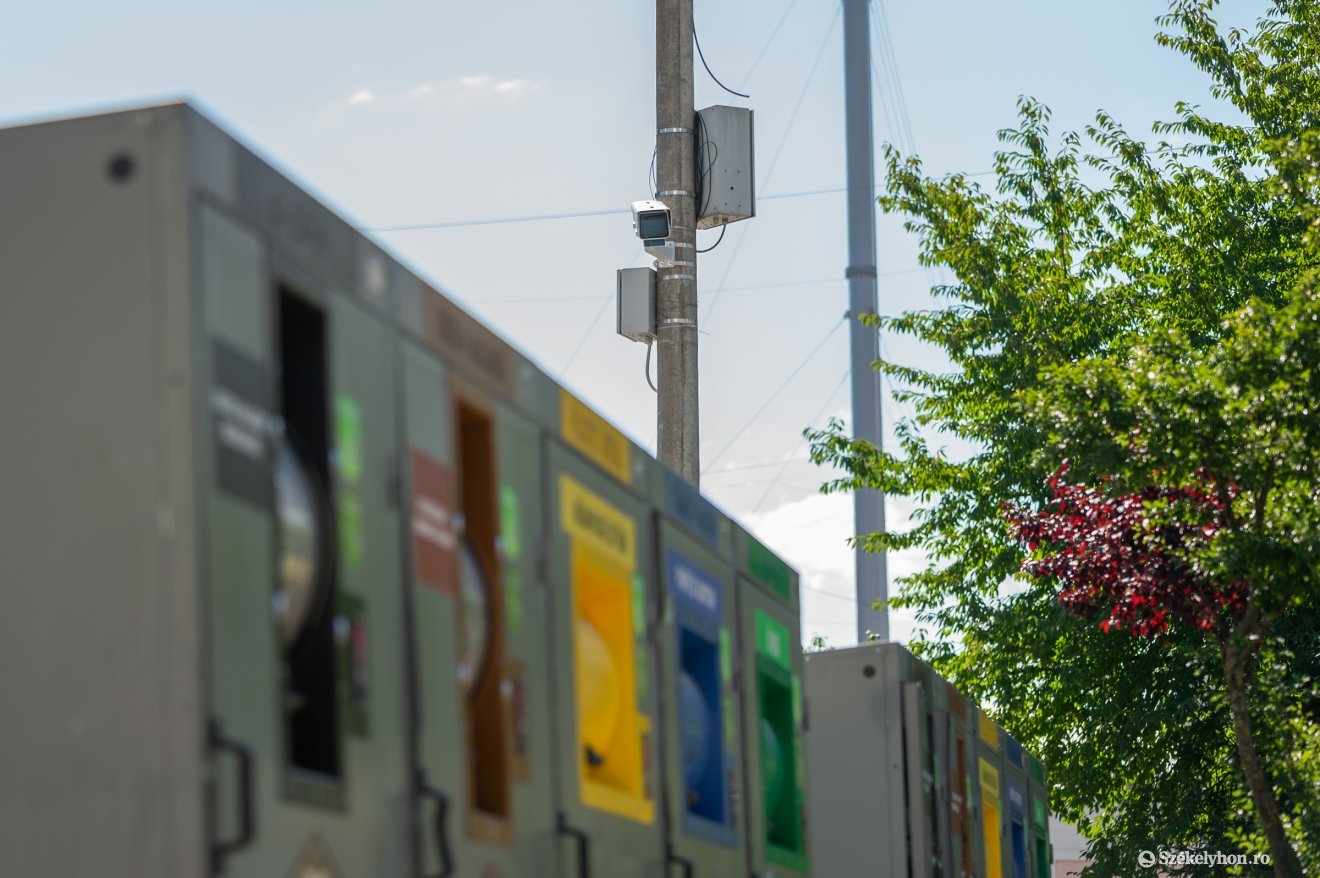 A kamerák telepítése nemsokára befejeződik •  Fotó: Pinti Attila