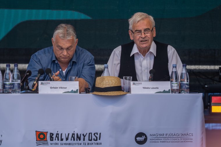 Tőkés László a Tusványoson: Erdély jövője a román-magyar párbeszédtől függ