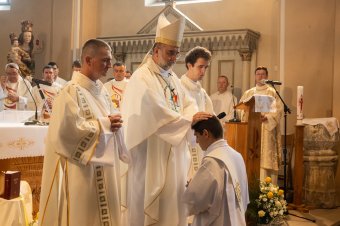 Szülőfalujában szentelték pappá Gergely József diakónust