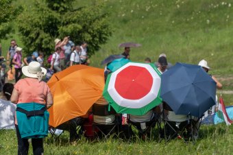 30 fok volt a csíksomlyói búcsúban