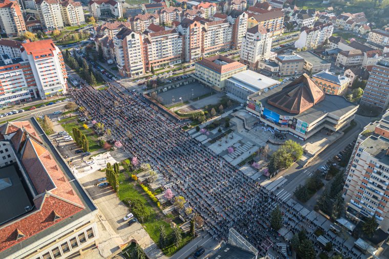 Ilyen volt a legnagyobb szabadtéri ételszentelés az évek alatt