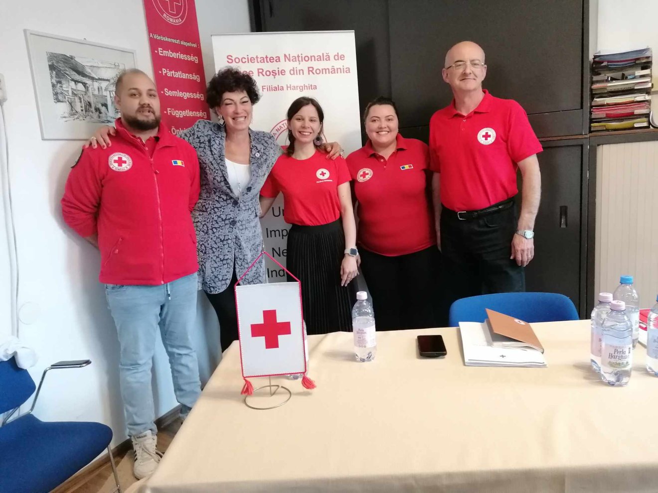 Készen áll a Vöröskereszt csapata a Down-szindrómásokat érintő projektjük lebonyolítására •  Fotó: Barabás Hajnal