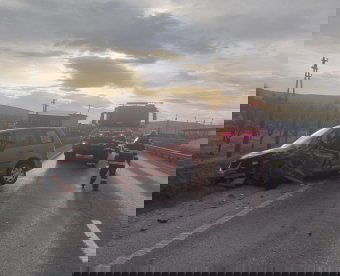 Kamionnal ütközött egy személygépkocsi