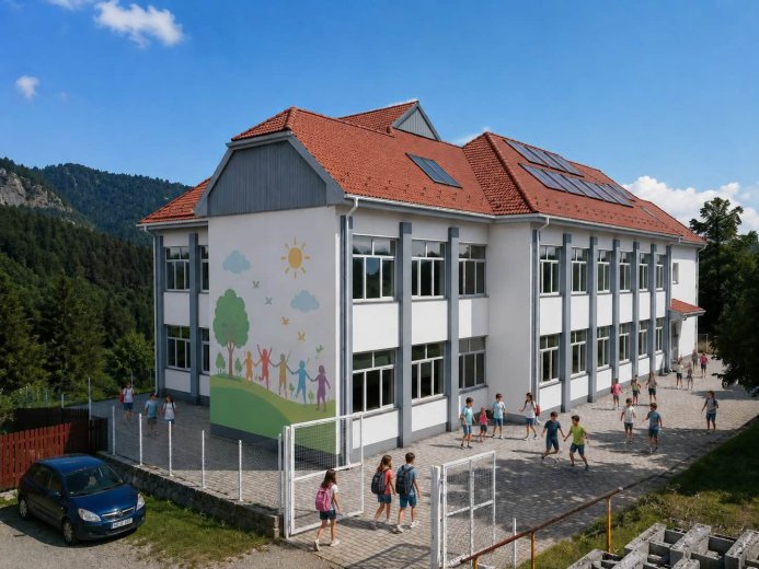 Teljesen megújul a tusnádfürdői iskola