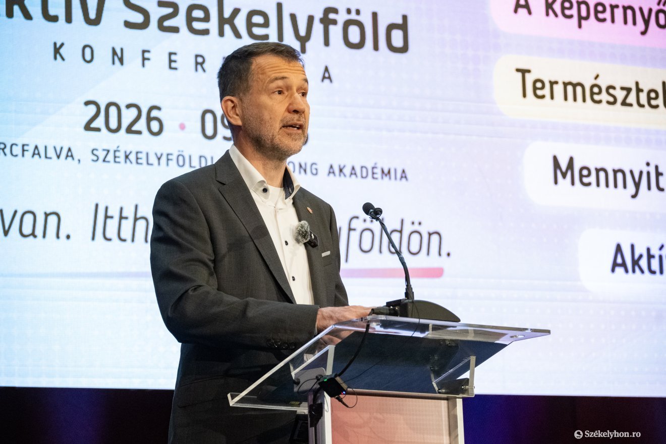 Barna Zsolt, Magyarország közúti közlekedésért felelős államtitkára &bullet;  Fotó: Borbély Fanni