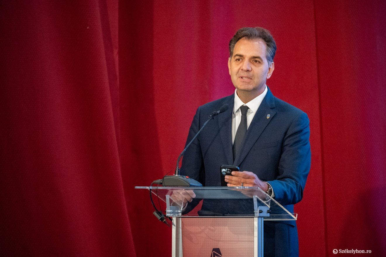 Antal Árpád, Sepsiszentgyörgy polgármestere &bullet;  Fotó: Borbély Fanni