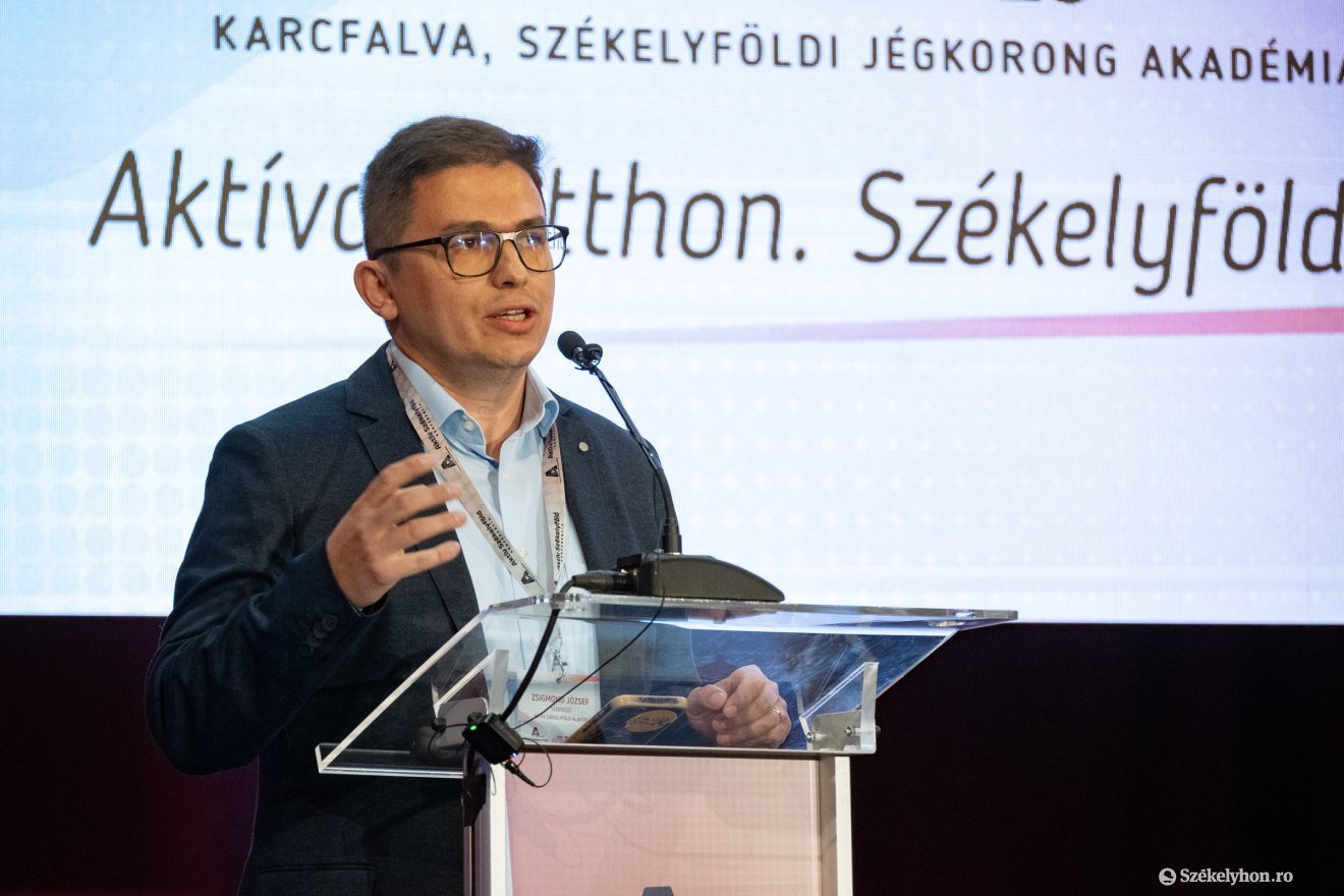 A konferencia alapítója, Zsigmond József &bullet;  Fotó: Borbély Fanni
