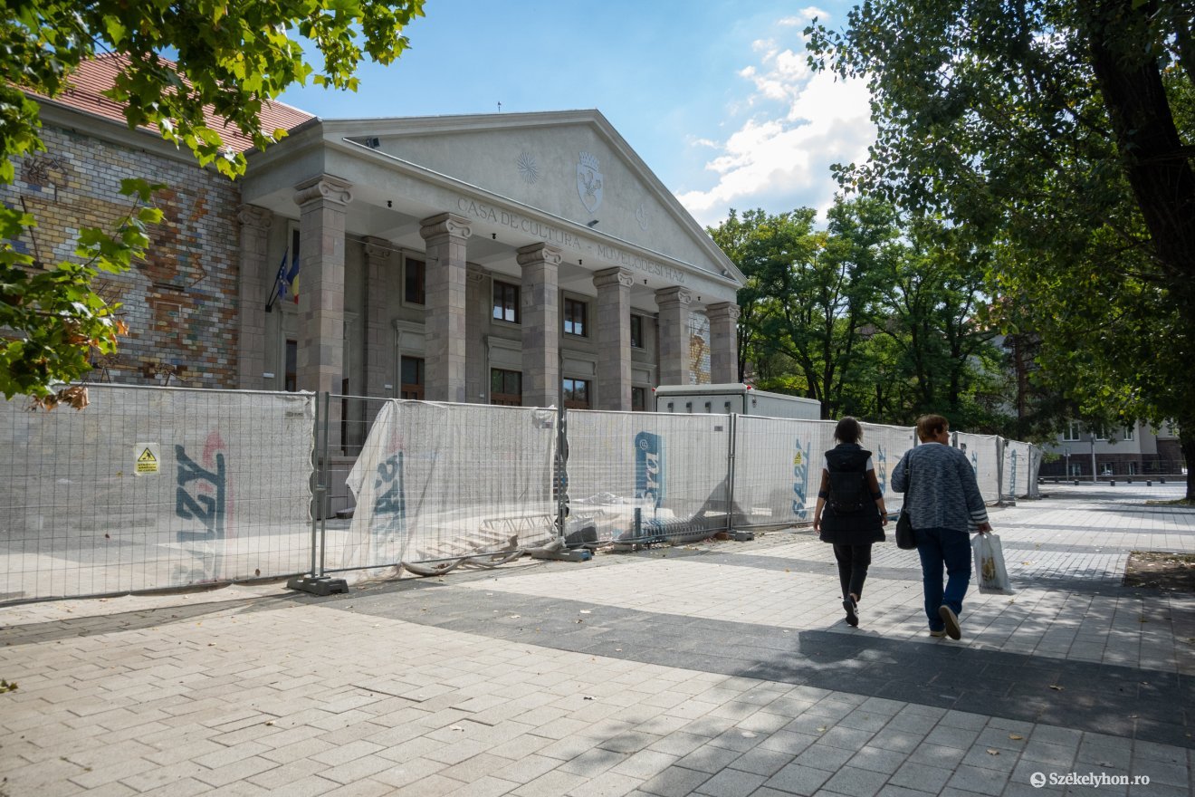 A városi művelődési ház hátramaradó munkálataira új közbeszerzést írnak ki &bullet;  Fotó: Borbély Fanni