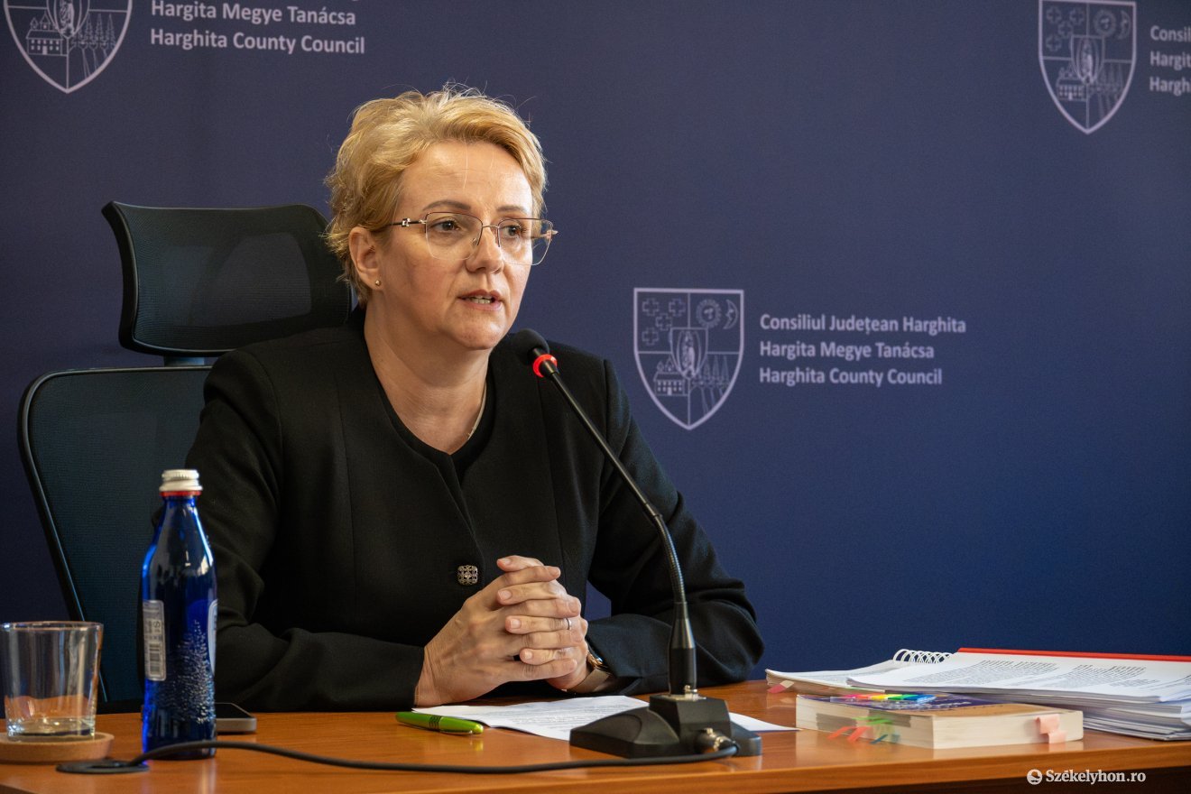 Groza Noémi ismertette a megyei tanács álláspontját • Fotó: Borbély Fanni