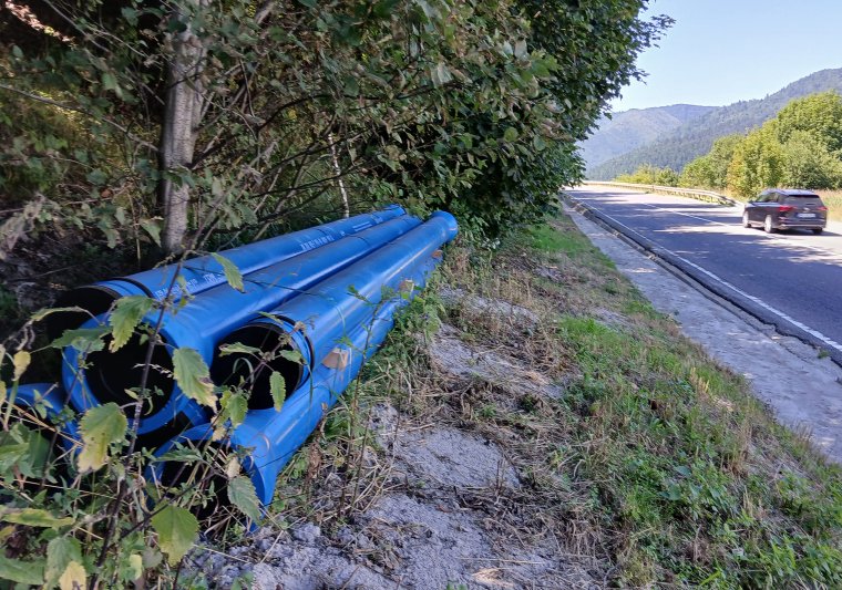 Jól halad a Tusnádfürdőt ellátó vízvezeték építése