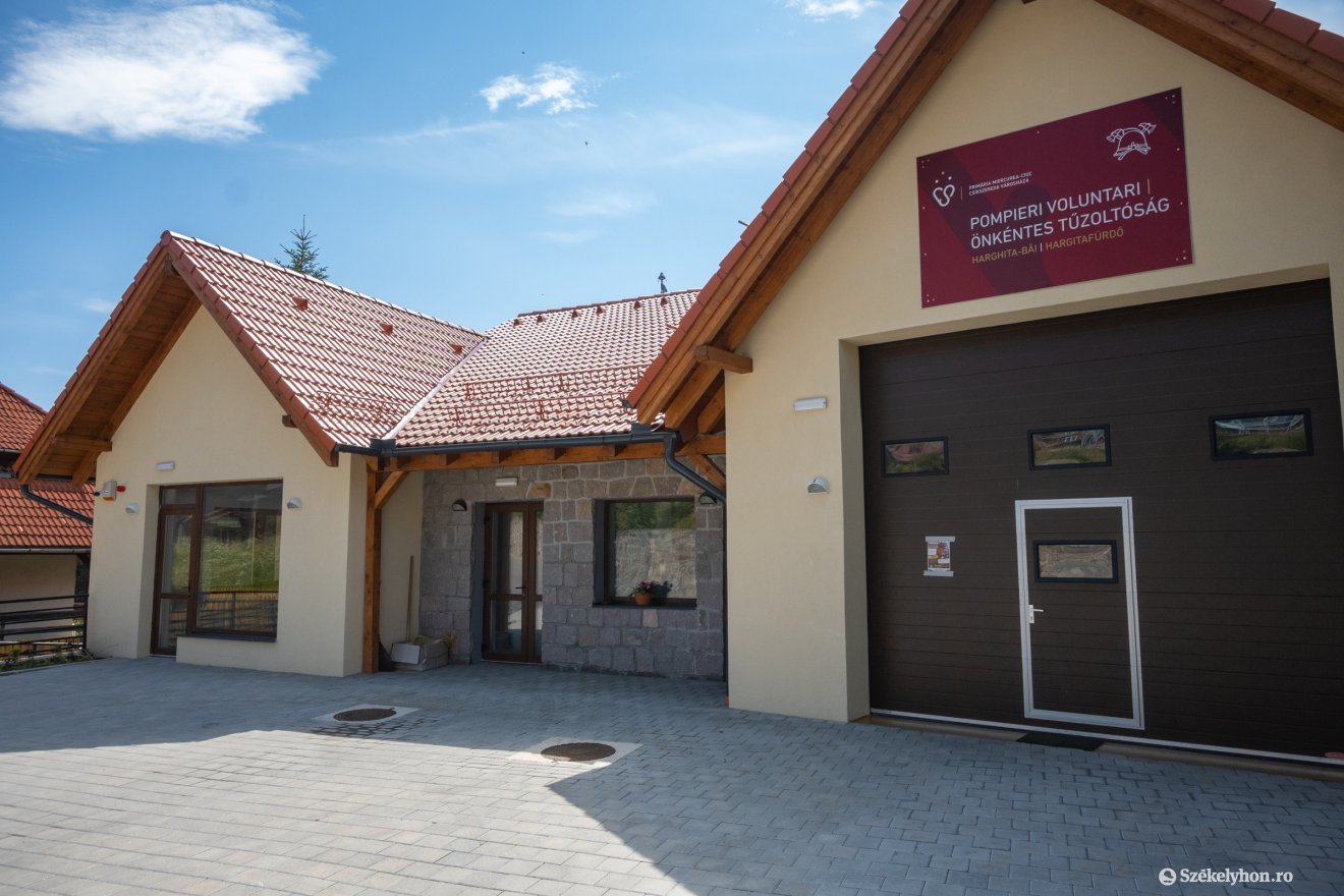 A közösségi tűzoltószertárban szakorvosi rendelőt is működtetnének &bullet;  Fotó: Borbély Fanni