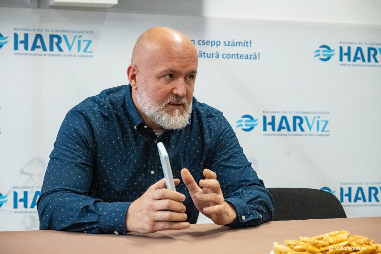 Isán István Csongor, az új vezérigazgató &bullet;  Fotó: Borbély Fanni