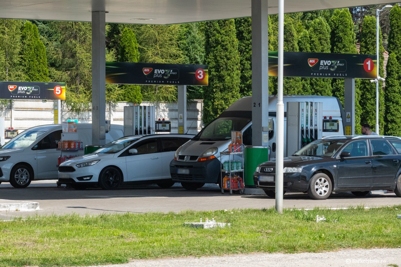 töltőállomás, üzemanyagárak Romániában
