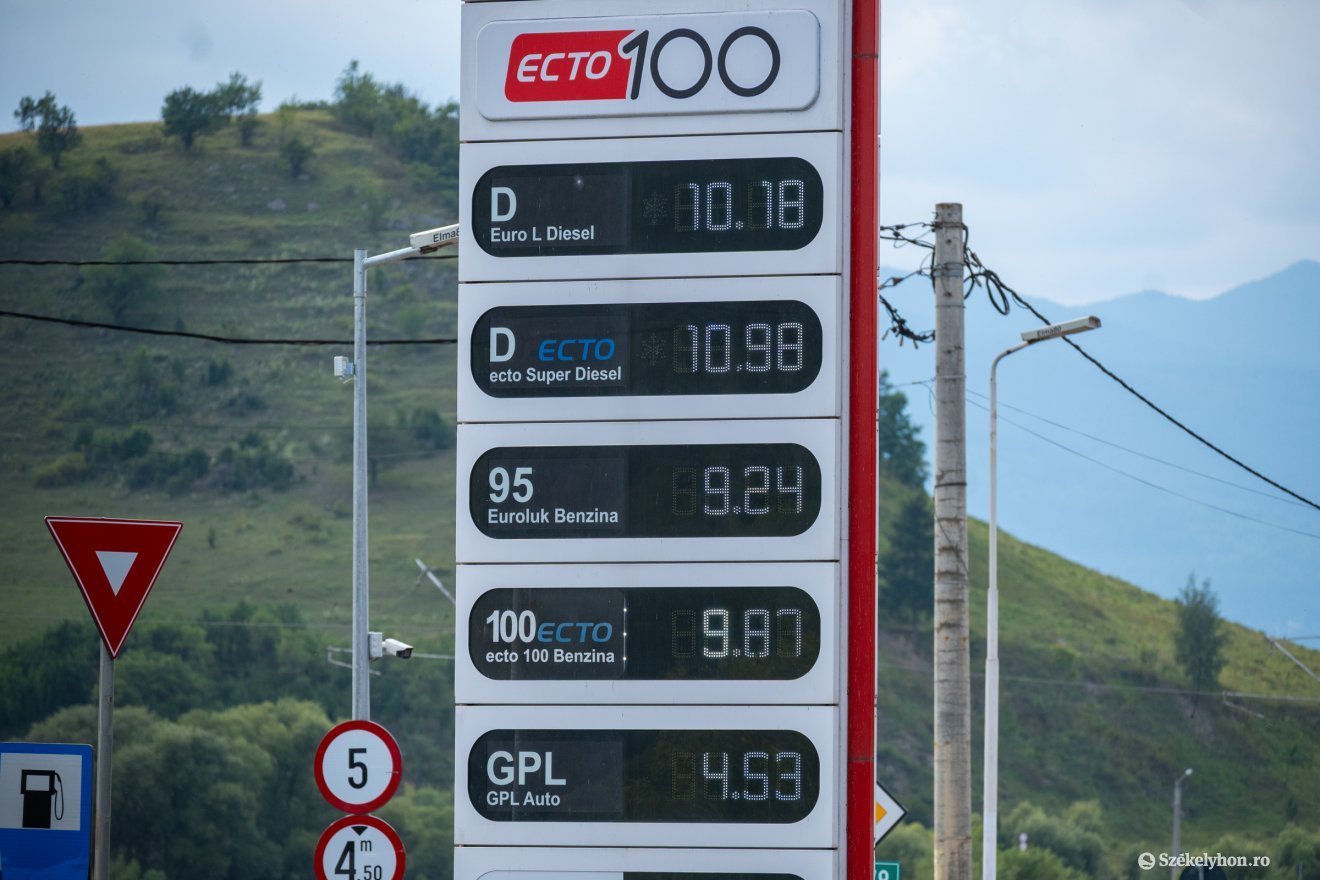Újra négy számjegyű árakat találunk a Lukoil kutaknál &bullet;  Fotó: Borbély Fanni