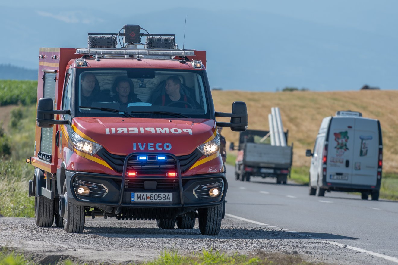 Baleset Csíkszentkirály és Csíkszentmárton között – videóval