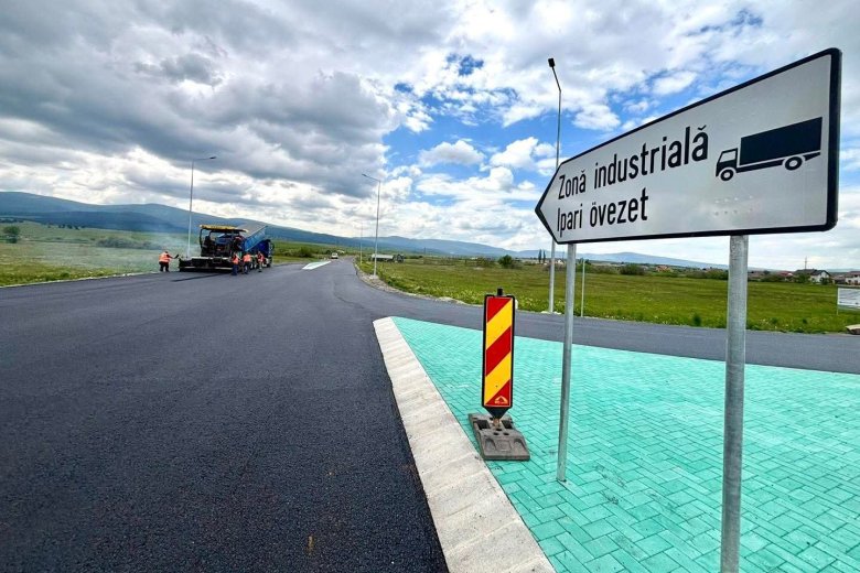 Nemsokára megnyitják a csíkmadarasi elkerülőutat