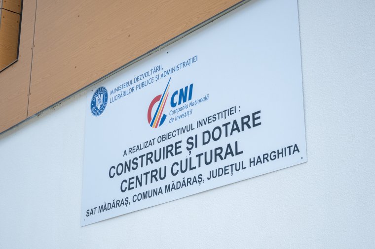 Átadták a csíkmadarasi kultúrházat, évtizedes álom vált valóra