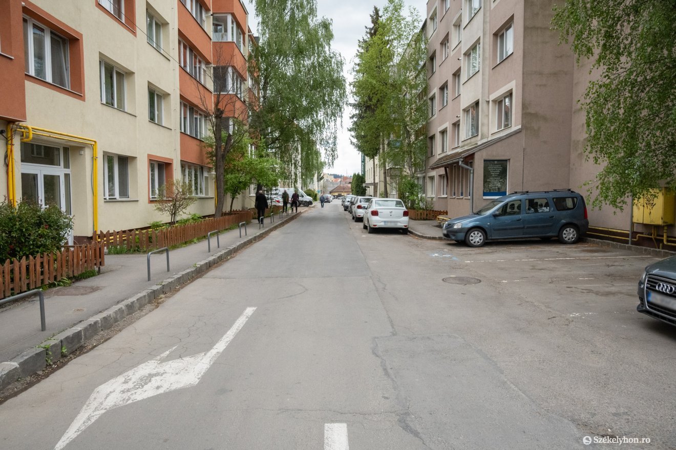 A Mérleg utcában befejezik a felújítást • Fotó: Borbély Fanni