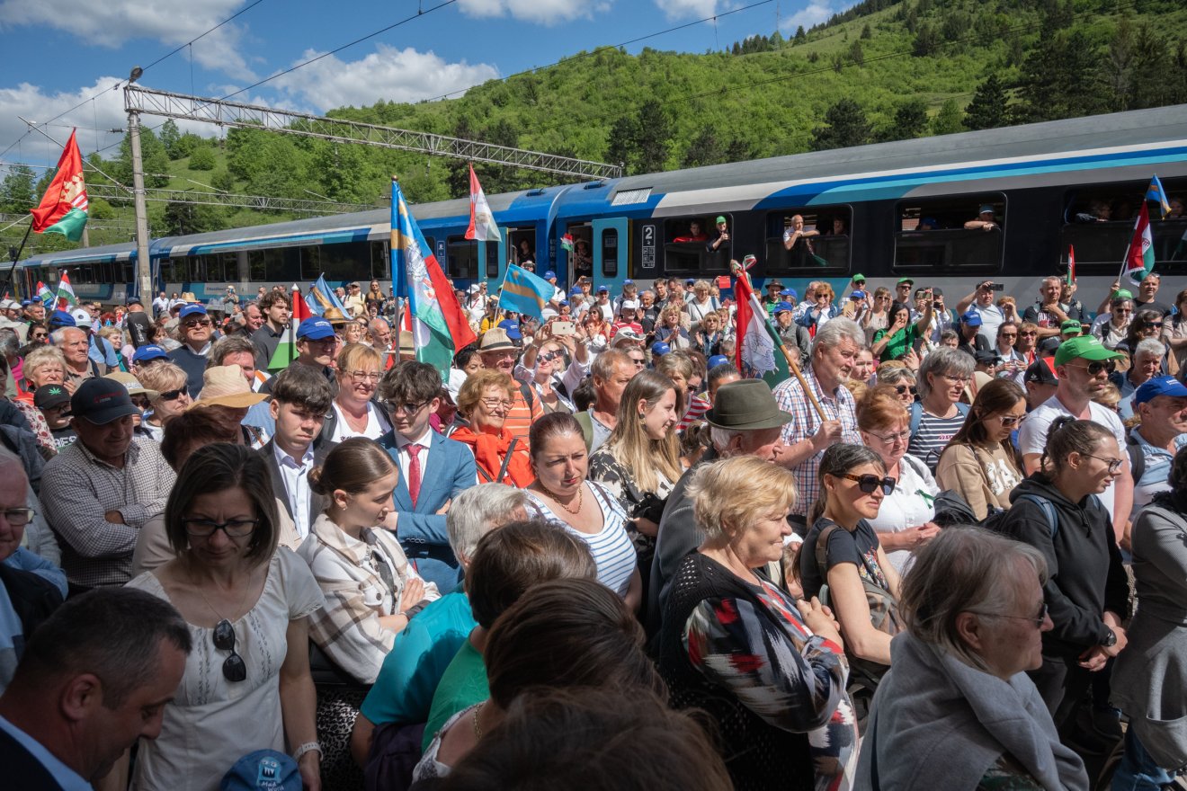  Varga Miklós éneke és Lupus atya üzenete szólt a zarándokokhoz Gyimesbükkben