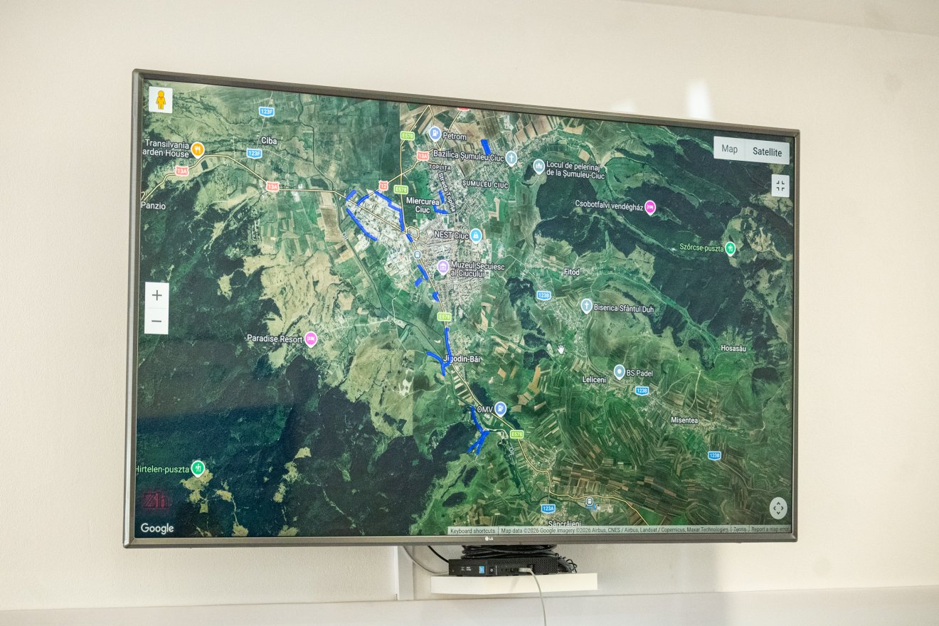 Térképeken követhetők a tervezett beruházások 