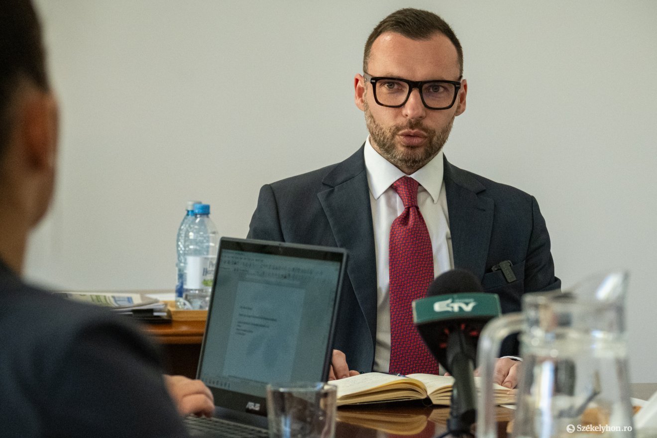 Előre tekint. Biró Barna Botond szerint nem lenne elegáns a korábbi megyevezetésre mutogatni &bullet;  Fotó: Borbély Fanni