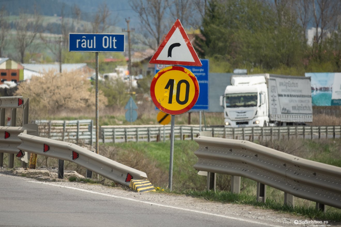 Betarthatatlan sebességkorlátozás a hídon